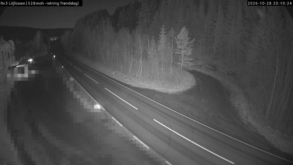 Straßenkamera Litjfossen