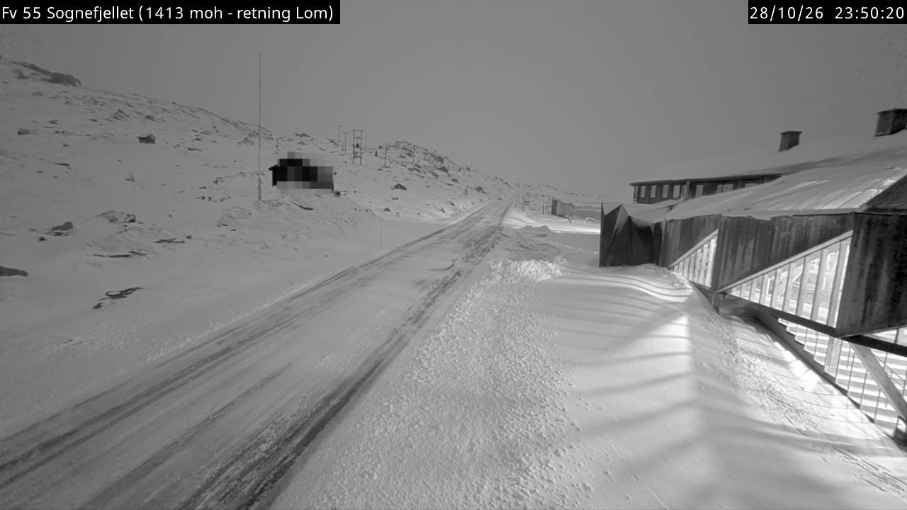 Straßenkamera Sognefjellet