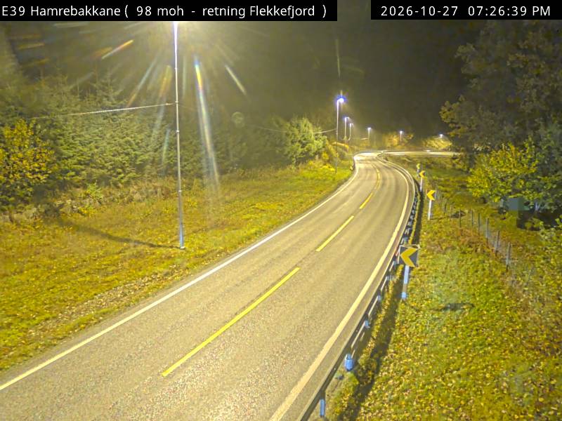 Straßenkamera Hamrebakkane