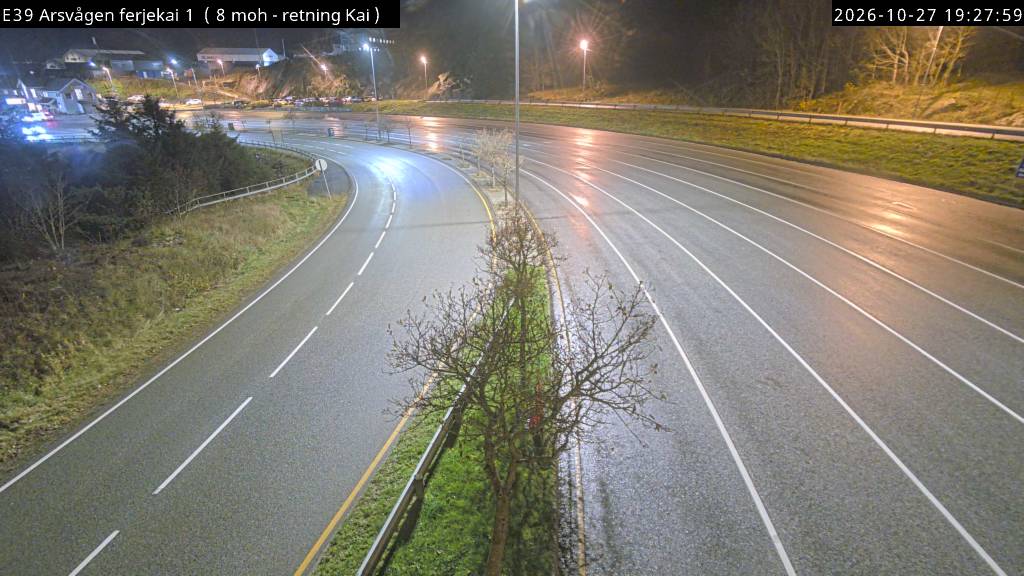 Straßenkamera Arsvågen ferjekai