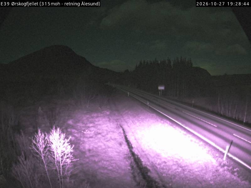 Straßenkamera Ørskogfjellet