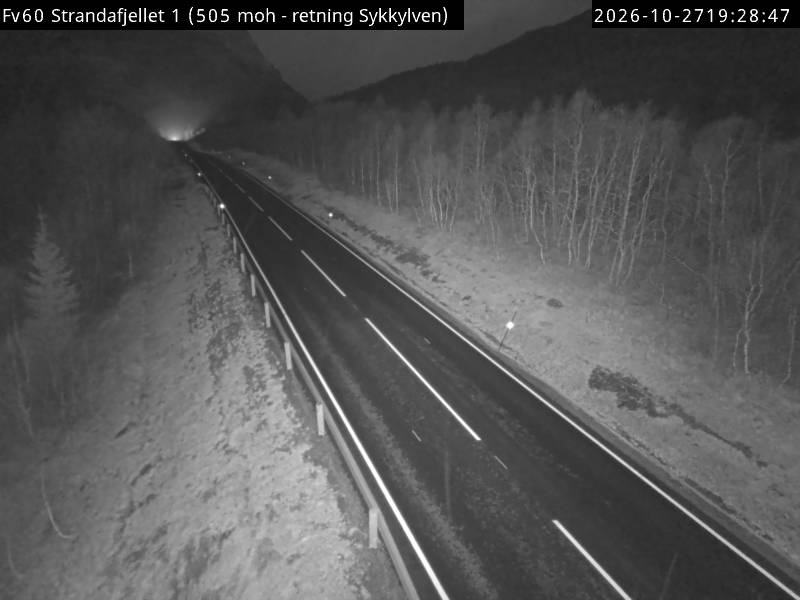 Straßenkamera Strandafjellet