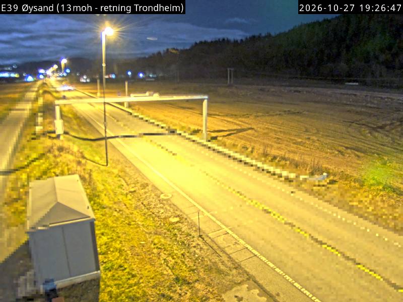 Straßenkamera Øysand