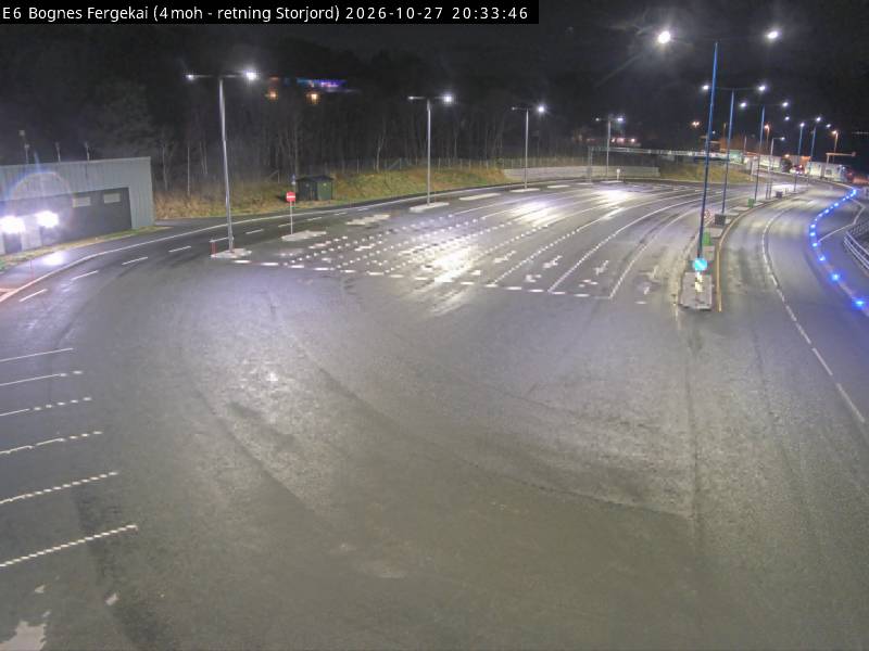 Straßenkamera Bognes ferjekai