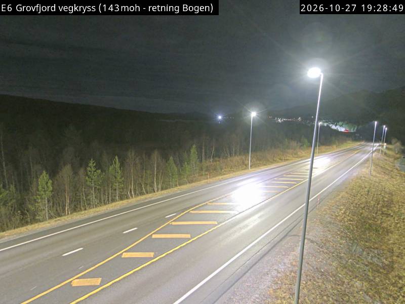 Straßenkamera Grovfjord vegkryss