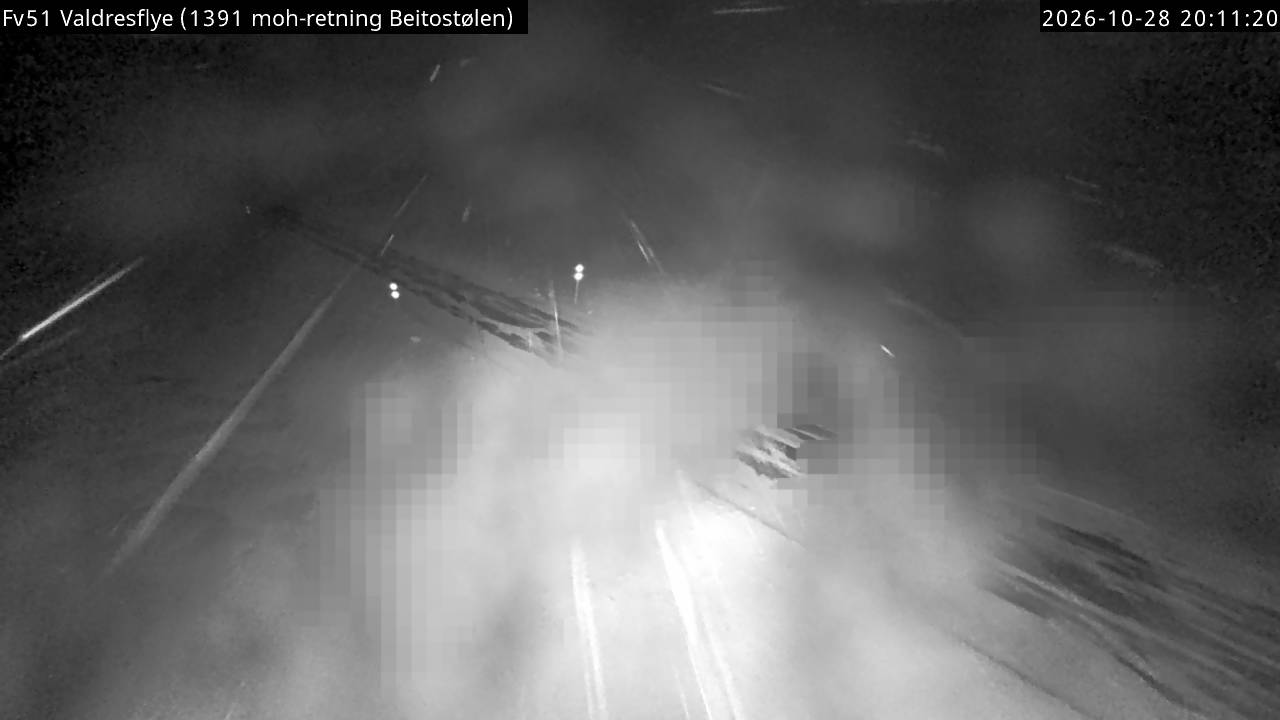 Straßenkamera Valdresflye
