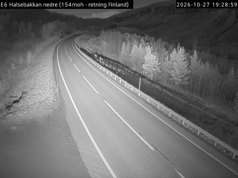 Straßenkamera Halsebakkan nedre