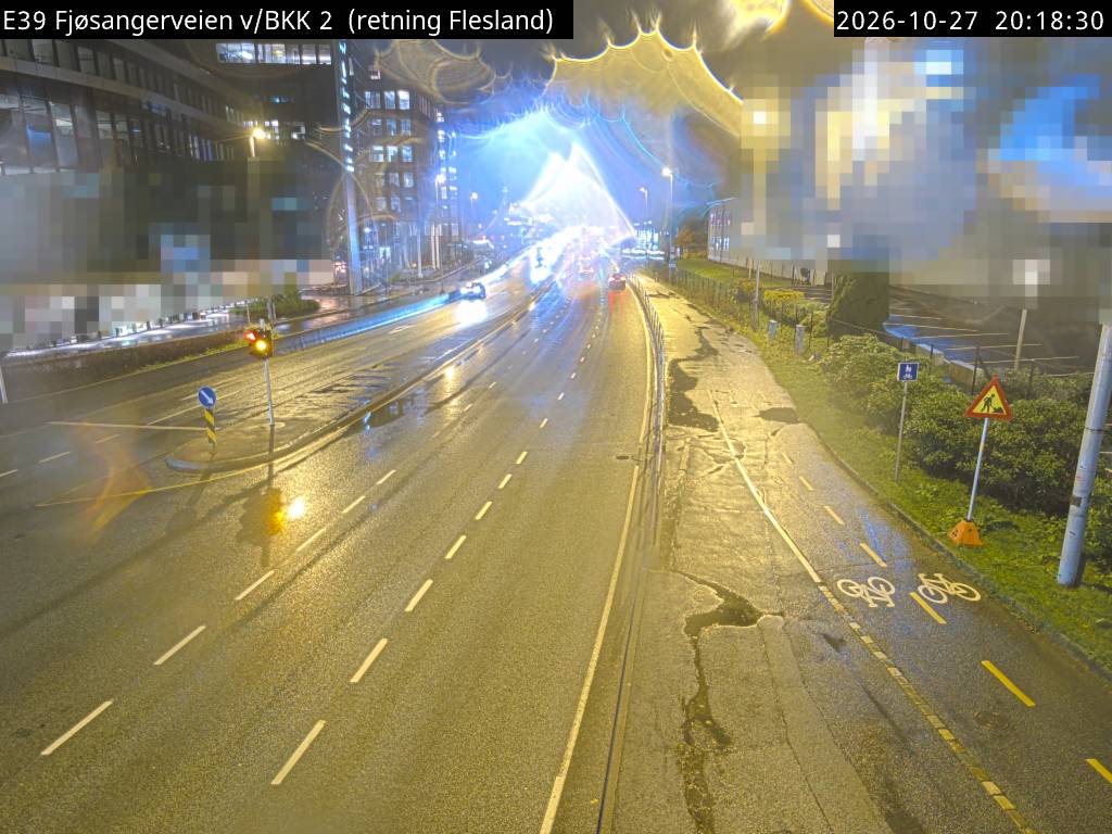 Straßenkamera Fjøsangerveien v/BKK