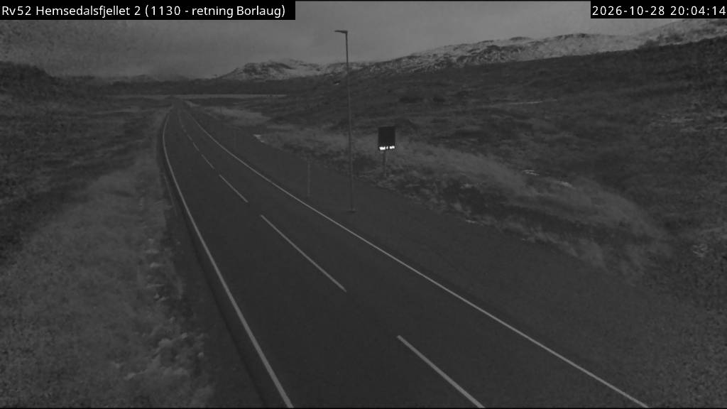 Straßenkamera Hemsedalsfjellet