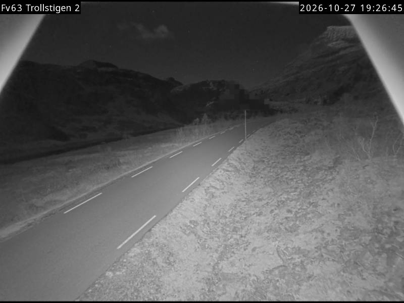Straßenkamera Trollstigen