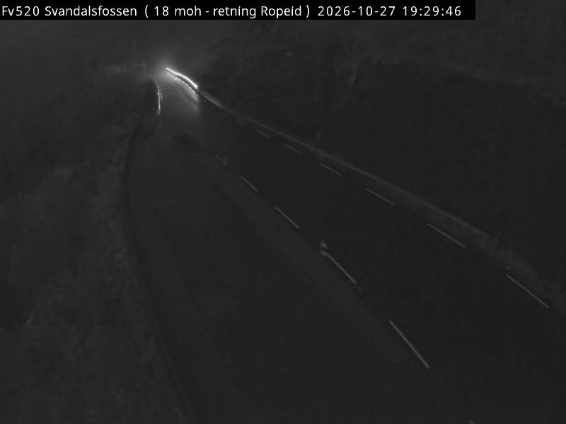 Straßenkamera Svandalsfossen