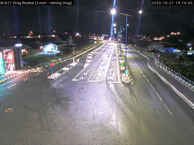 Straßenkamera Fähranleger Drag