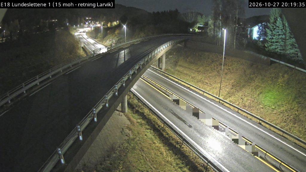 Straßenkamera Lundeslettene