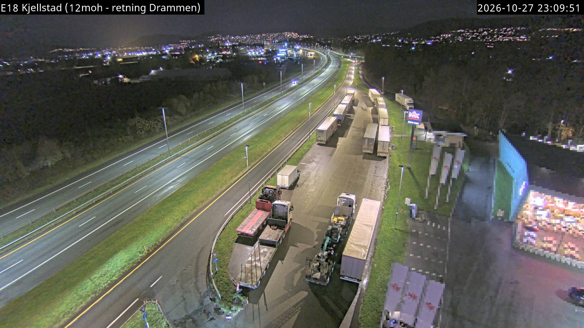 Straßenkamera Kjellstad døgnhvileplass