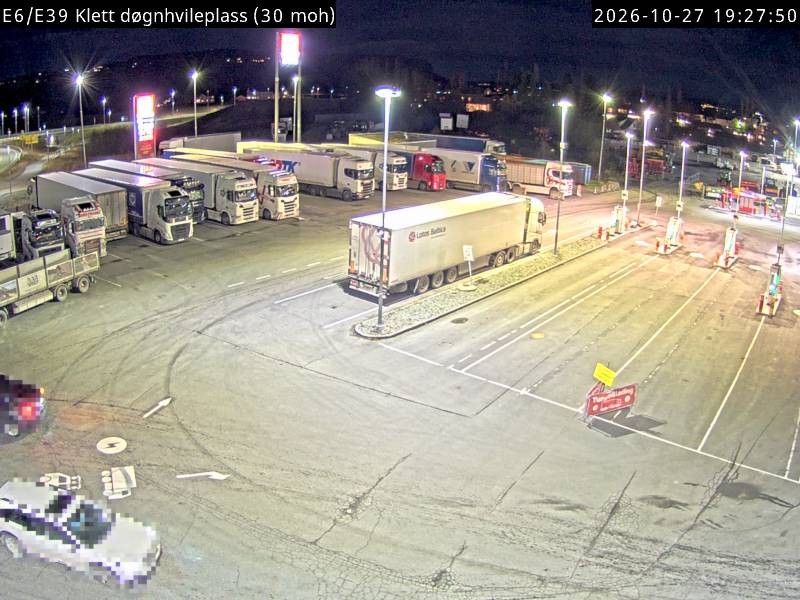 Straßenkamera Klett døgnhvileplass