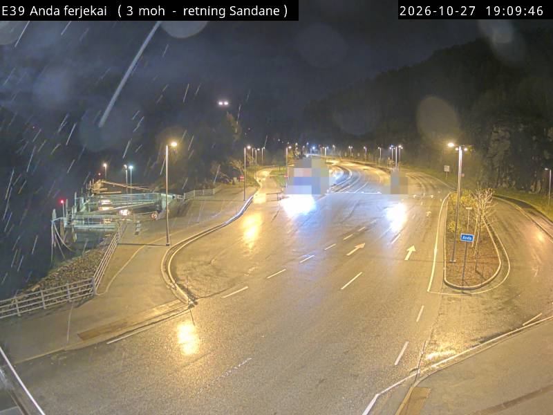 Straßenkamera Fähranleger Anda