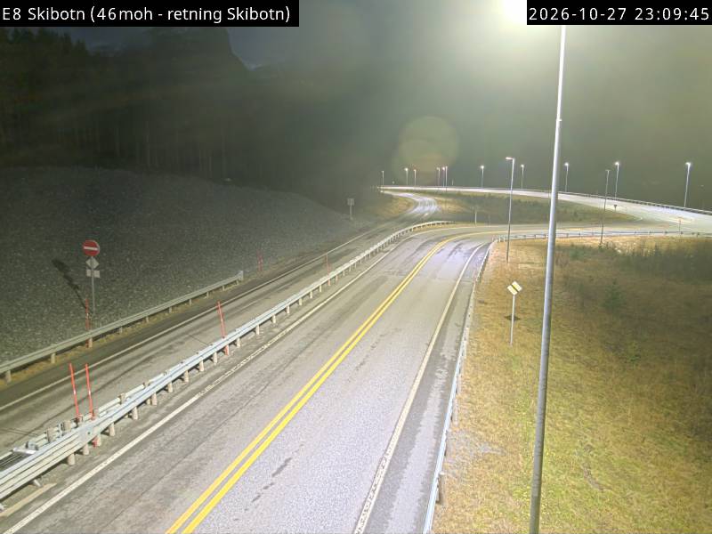 Straßenkamera Skibotn