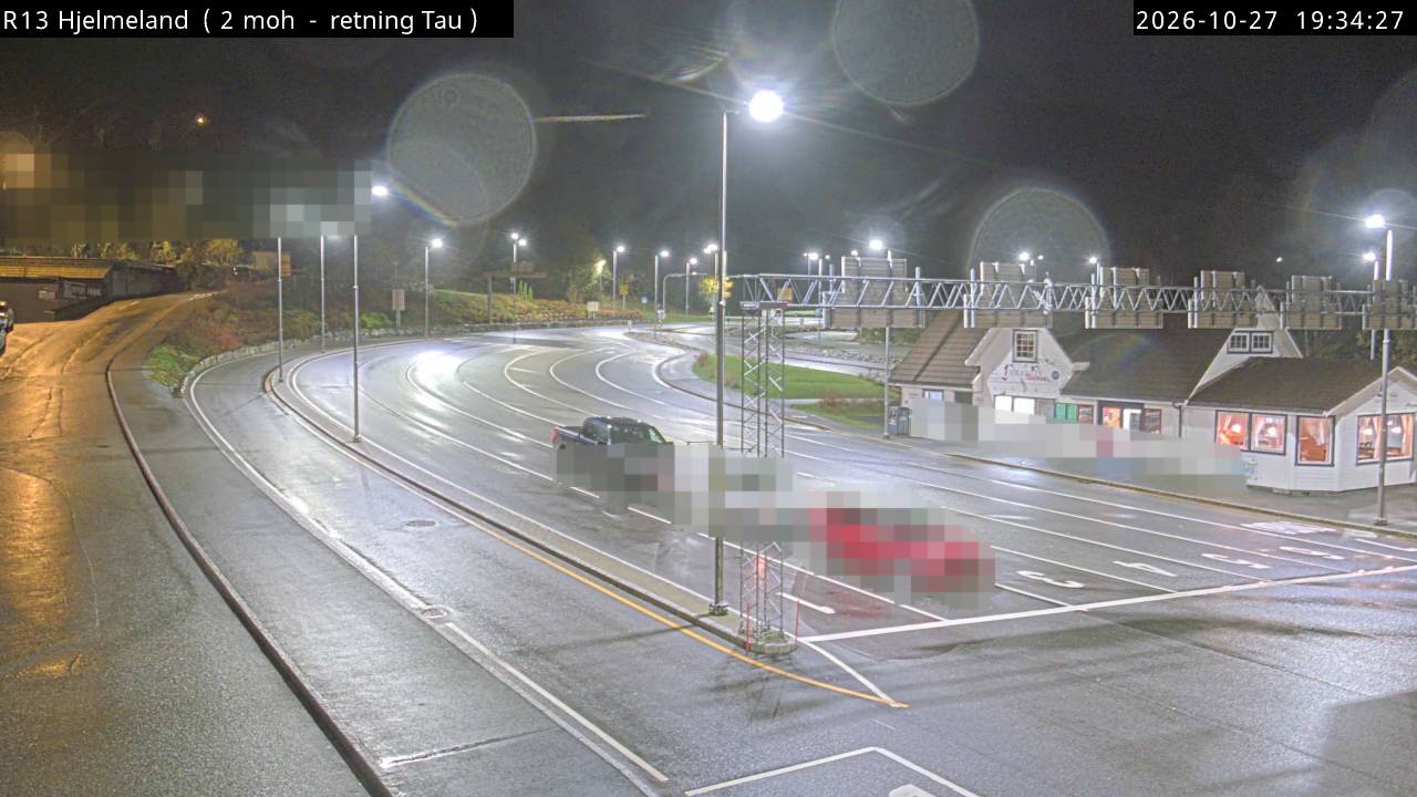 Straßenkamera Hjelmeland ferjekai