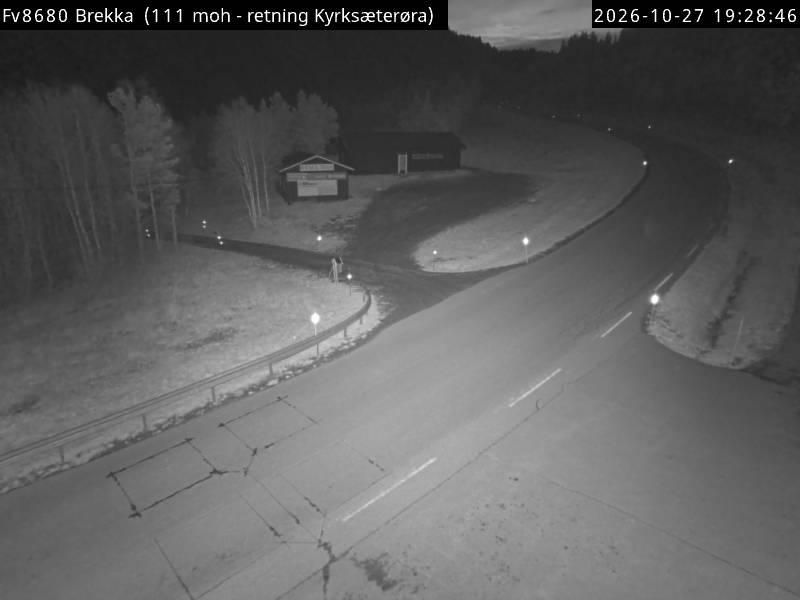 Straßenkamera Brekka