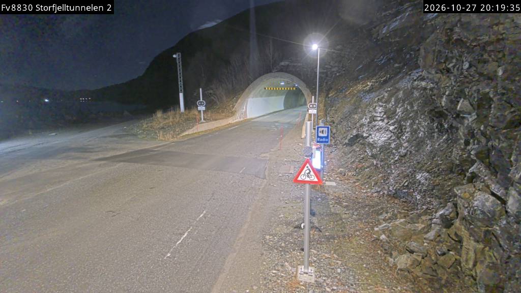 Straßenkamera Storfjelltunnelen