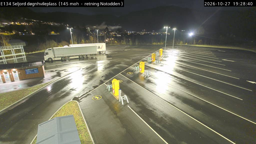 Straßenkamera Seljord døgnhvileplass