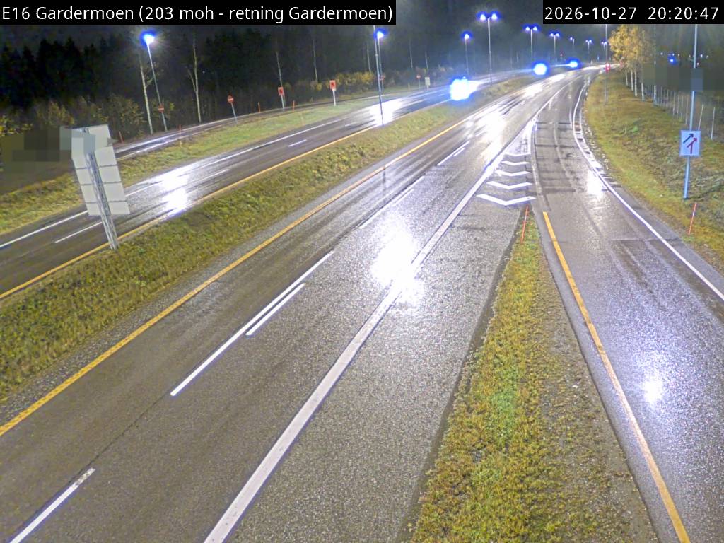 Cámara de carretera Gardermoen
