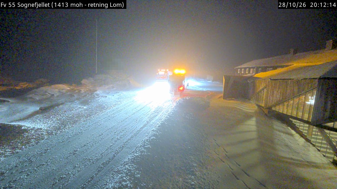 Cámara de carretera Sognefjellet