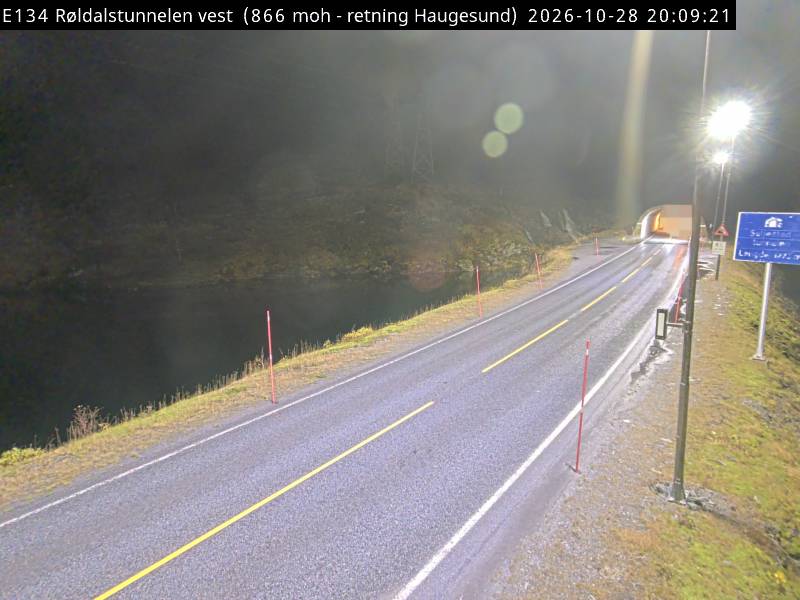 Cámara de carretera Røldalstunnelen vest