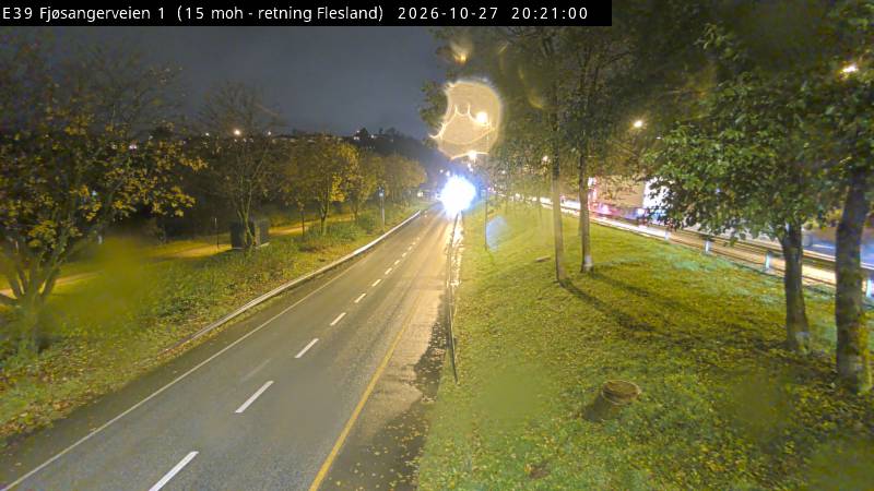 Cámara de carretera Fjøsangerveien v/bom