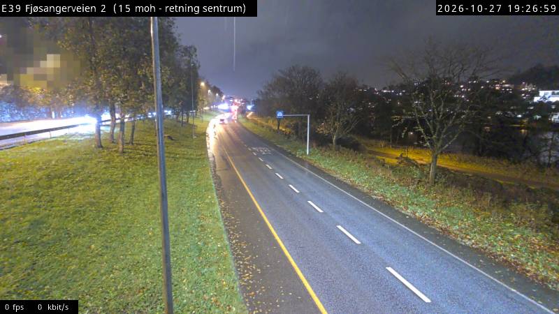 Cámara de carretera Fjøsangerveien v/bom