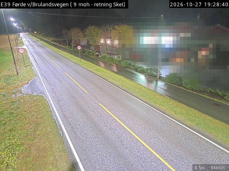 Cámara de carretera Førde v/Brulandsvegen