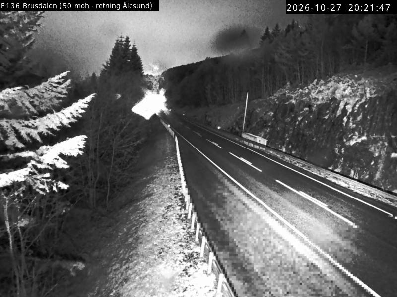 Cámara de carretera Brusdalen