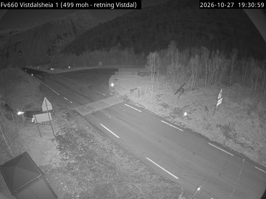 Cámara de carretera Vistdalsheia