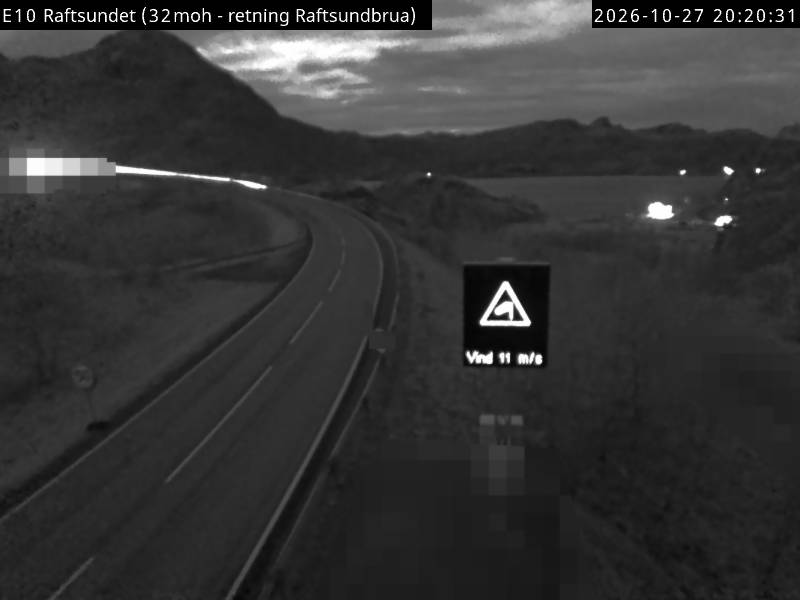 Cámara de carretera Raftsundet
