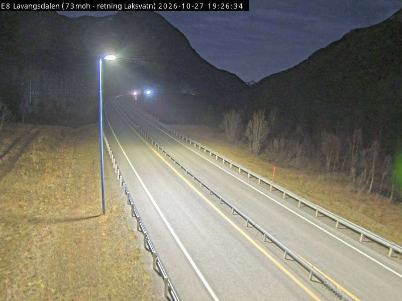 Cámara de carretera Lavangsdalen