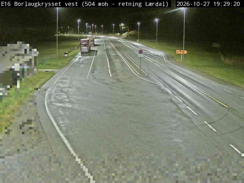Cámara de carretera Borlaugkrysset vest