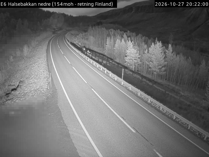 Cámara de carretera Halsebakkan nedre