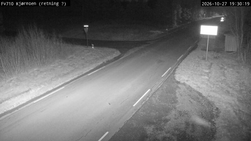 Cámara de carretera Kjørmoen