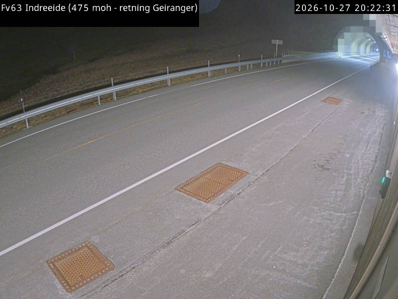 Cámara de carretera Indreeidtunnelen