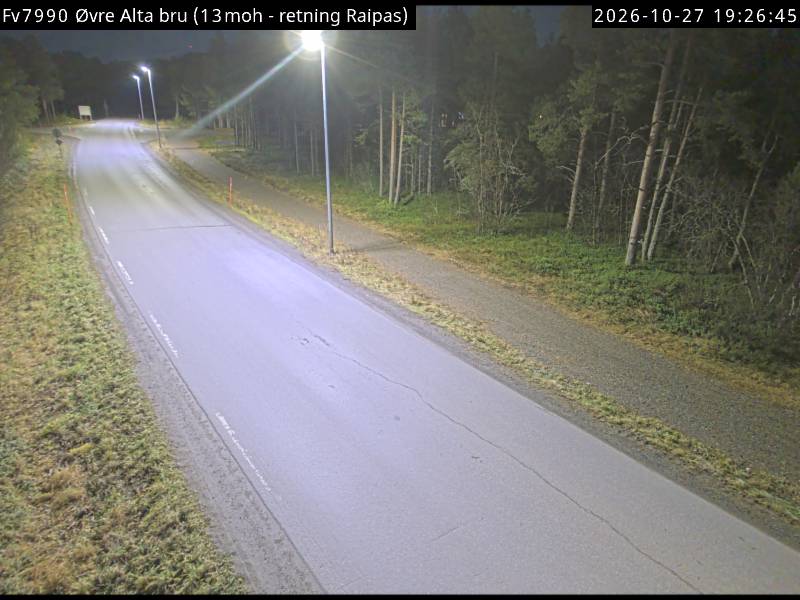Cámara de carretera Øvre Alta Bru 2