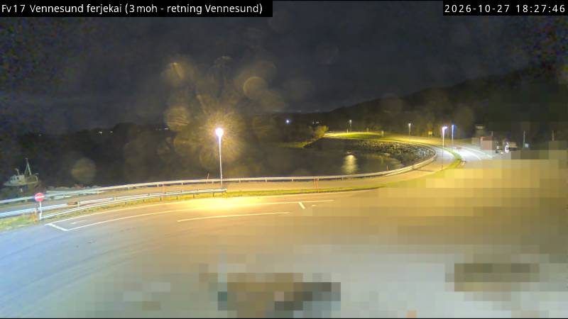 Cámara de carretera Embarcadero de Vennesund