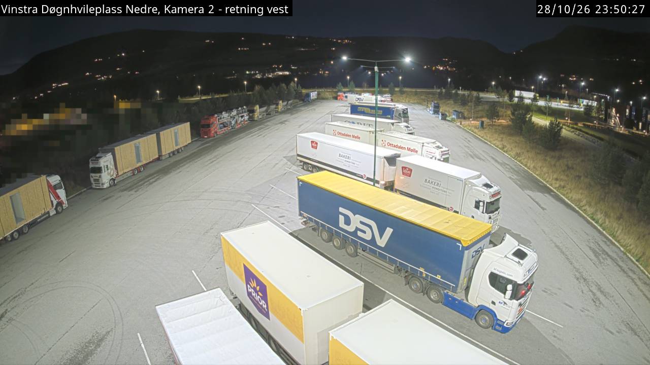 Cámara de carretera Vinstra Døgnhvileplass Nedre