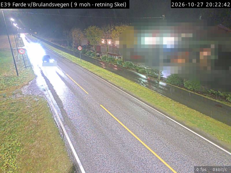 Caméra routière Førde v/Brulandsvegen