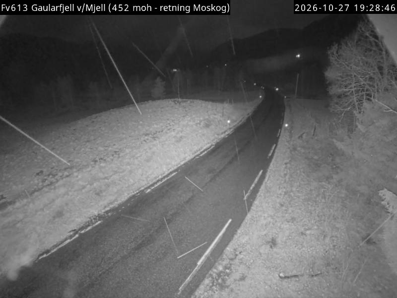 Caméra routière Gaularfjell v/Mjell