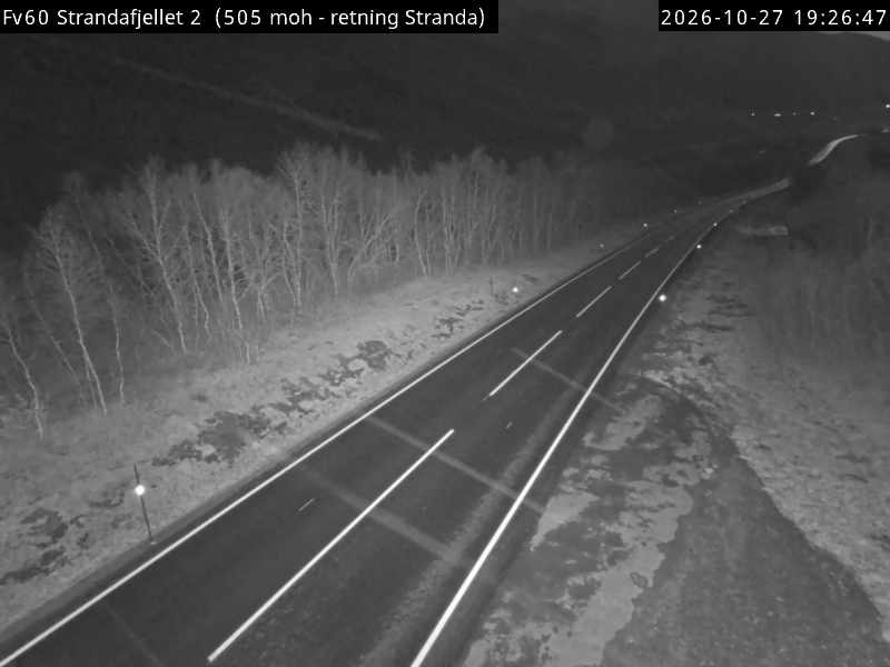 Caméra routière Strandafjellet