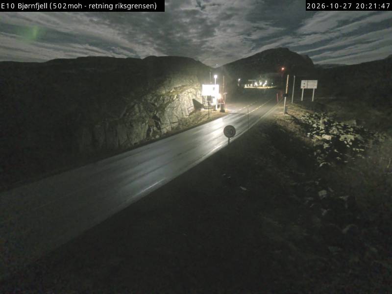 Caméra routière Bjørnfjell