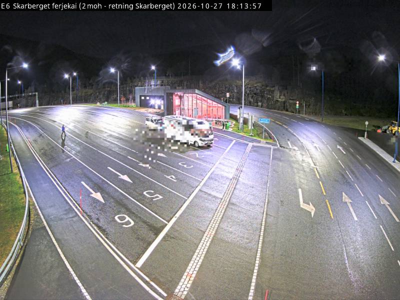 Caméra routière Embarcadère de Skarberget