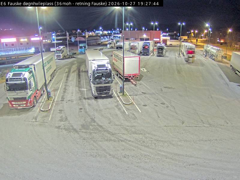 Caméra routière Fauske døgnhvileplass