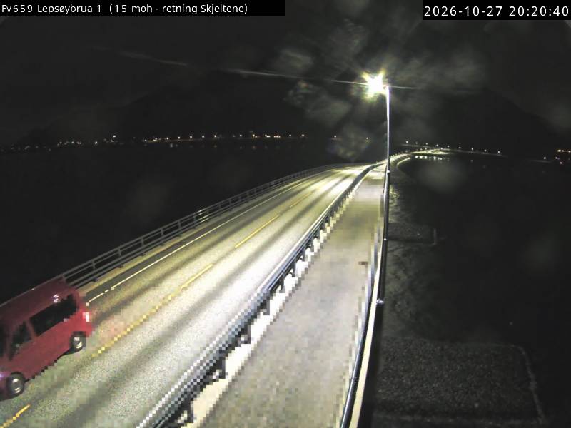 Caméra routière Lepsøybrua