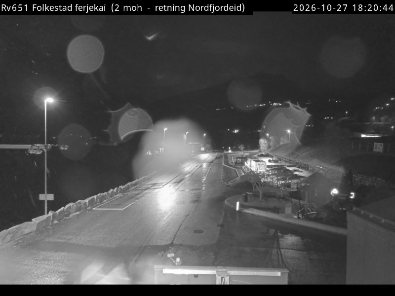 Caméra routière Embarcadère de Folkestad